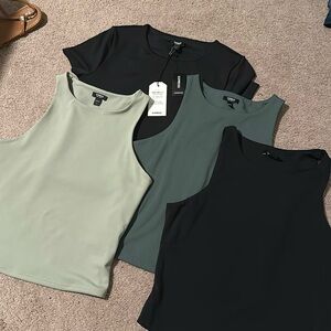 Express crop tops